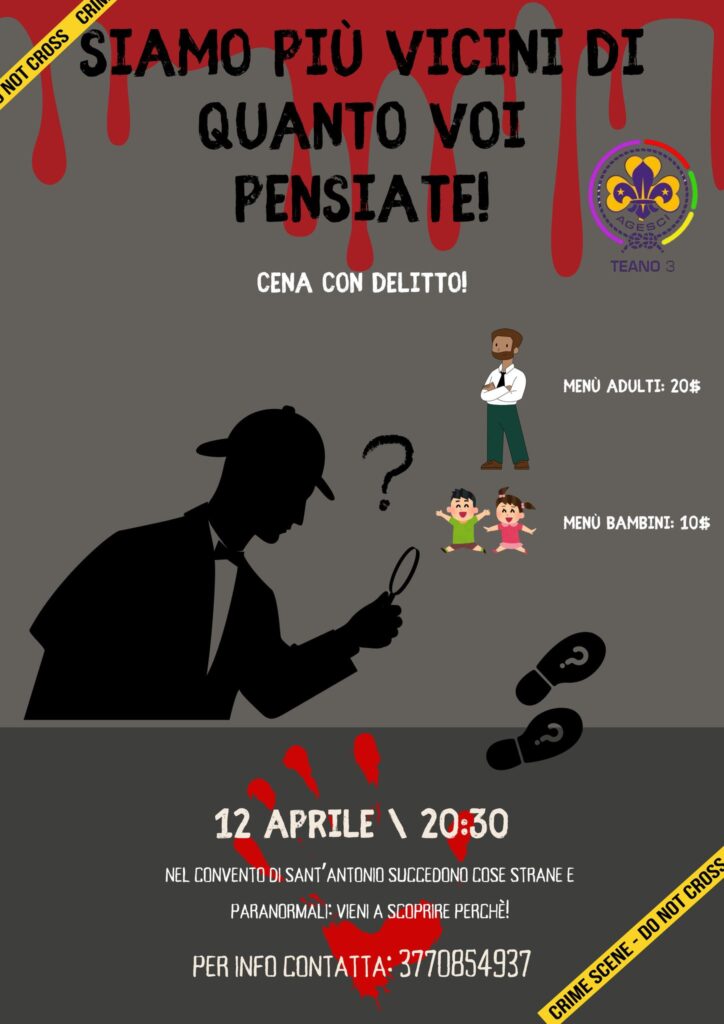 Agesci Teano 3 - cena con delitto
